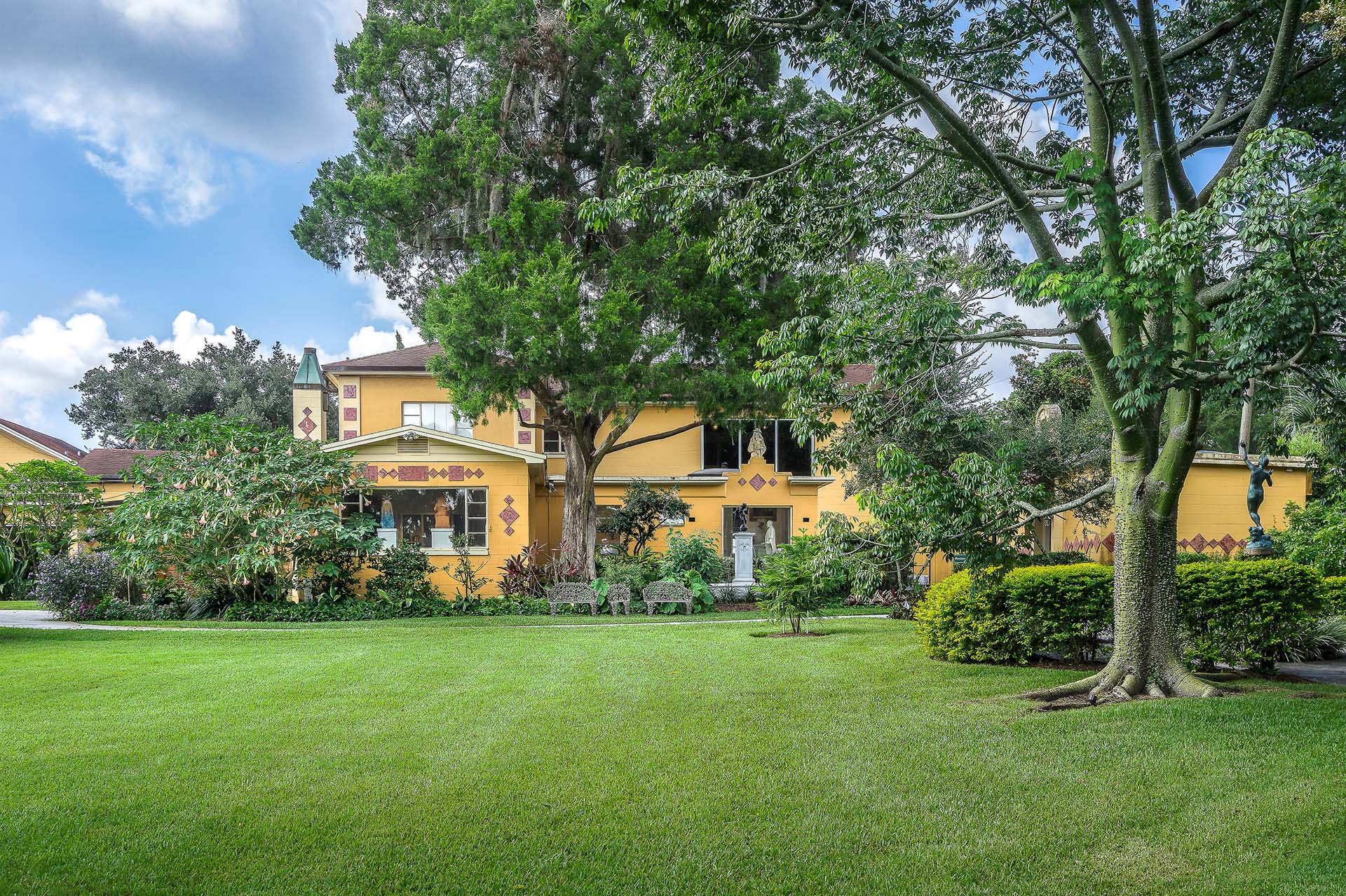 Polasek Museum outdoor painting class