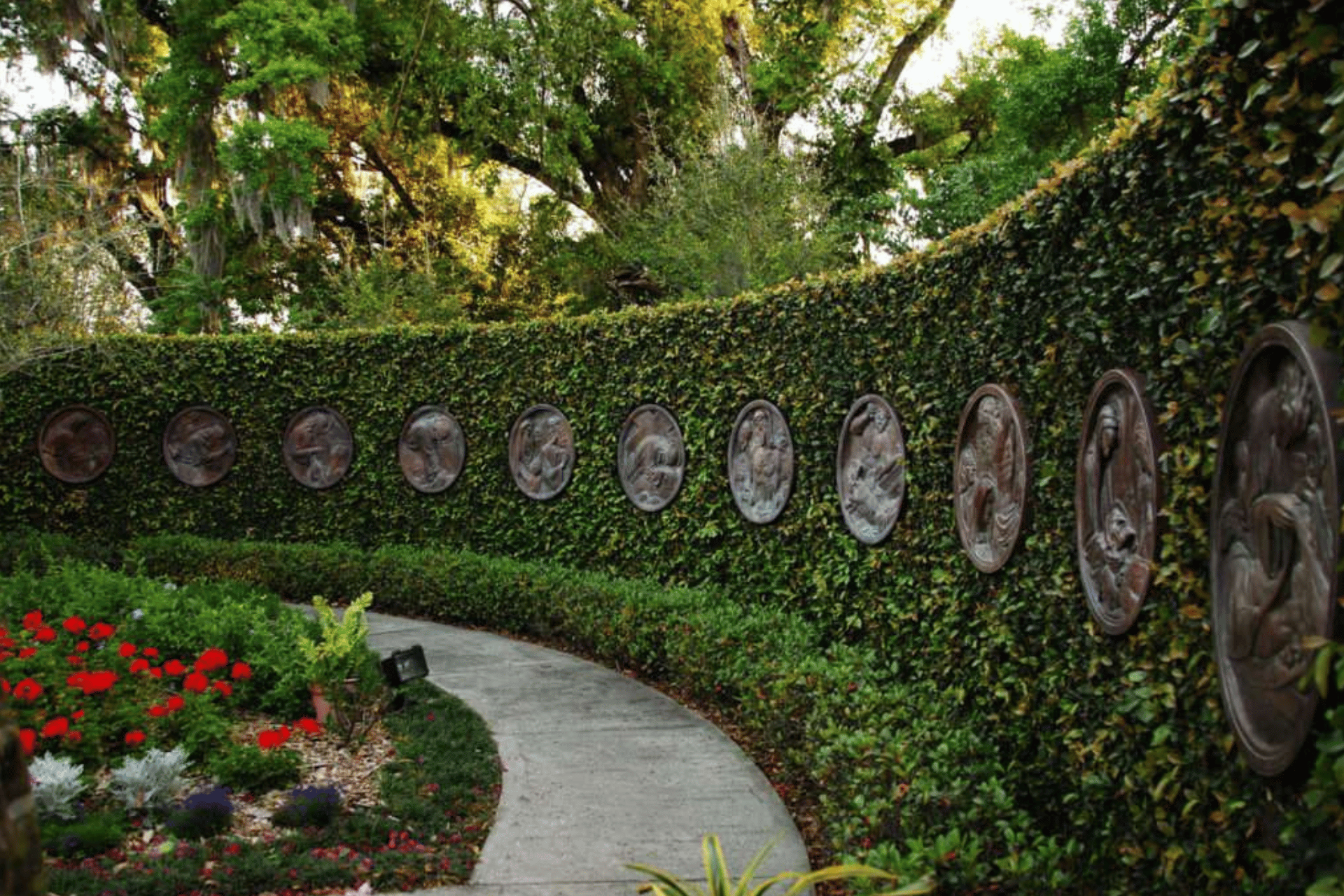 Front entrance to Polasek Museum
